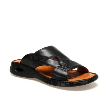 

FLO 160273.M Black Male Slippers Polaris