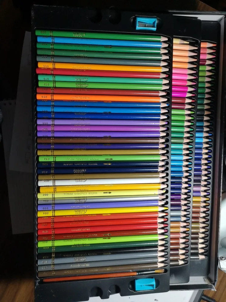 72/120/150/200 Color Colored Pencil Set Water-soluble Or Oily