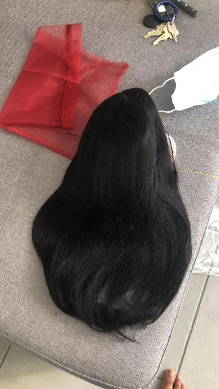Pre Plucked Brazilian 13x6 Transparent HD Lace Wig photo review