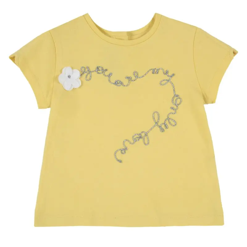 Chicco T-shirt size 086 print you are my only love(yellow