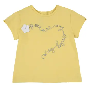 

Chicco T-shirt size 086 print you are my only love (yellow)