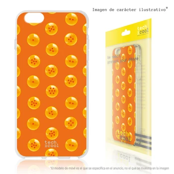 

FunnyTech®Silicone Case skin cover for LG G6 L Dragon Balls background
