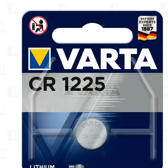 Батарейка Varta ELECTRONICS CR1225 BL1 Lithium 3V (6225) (1/10/100) power element battery | - Цена: 402,00 руб.
