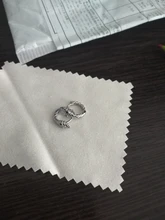 ANENJERY-pendientes de aro de serpiente para mujer, de Plata de Ley 925, pendientes de uso diario francés con personalidad, joyería S-E1455