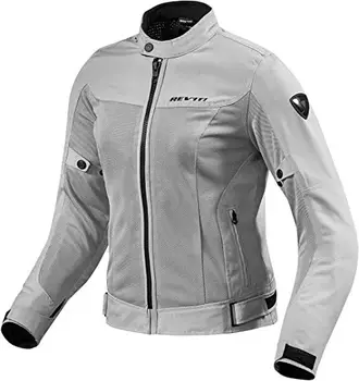 

FJT224 - 0170-L44 - Rev It Eclipse Ladies Motorcycle Jacket 44 Silver (UK 16)