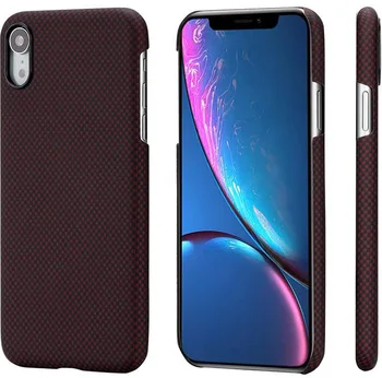 

Pitaka magcase (ki9004xr) case for iPhone XR (black/red)