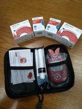 Blood-Glucose-Meter Lancets-Needles Test-Strips Medical-Monitor Diabetic Safe Smart 