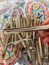 Alligator Clips Hairpins Clamps Cable Lead-Testing Metal 50pcs/Lot 35mm-75mm