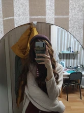 Largo SHANGKE-Peluca de pelo rizado sintético resistente al calor para mujer, pelo falso Natural con parte de pelo medio