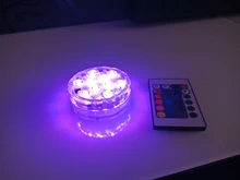 Night-Lamp Bowl Vase Party-Decoration Battery-Operated Remote-Controlled Garden Underwater