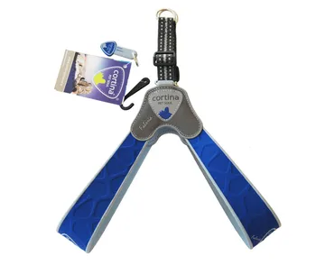 

Cortina super durable harness Faloria neon blue (chest girth 50-60 cm/10-18 kg)