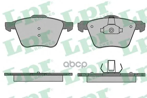 Колодки Тормозные Ford S-Max 2.0d-2.2d/Volvo S60/S80/V70/Xc70 06- Передние Lpr 05p1507 Lpr арт. 05P1507
