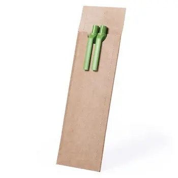 

Set of Biros Recycled cardboard 145607 (2 Pcs)