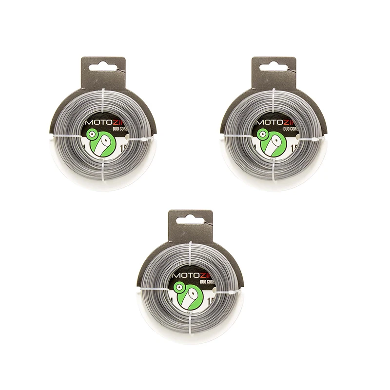 Fishing line for trimmer two-component 2,4mm circle 15 m 3 PCs