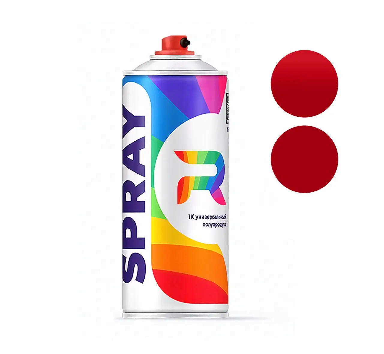Spray cylinder Fiat 111-ates kirmizi (base paint солид red) 520 ml. | Обустройство дома