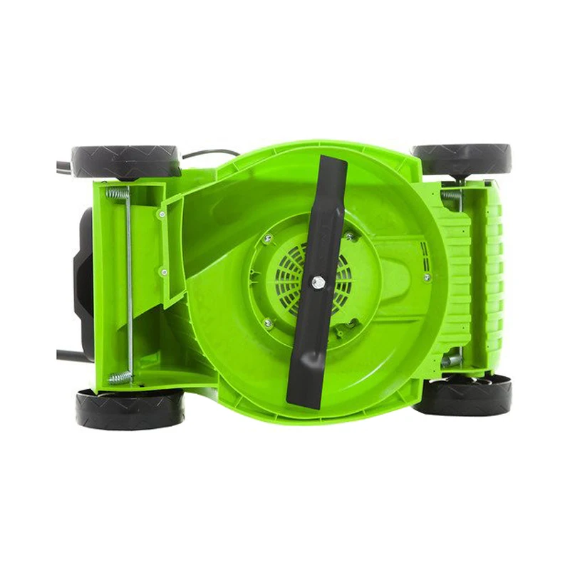 Газонокосилка электрическая Greenworks GLM1232 (Мощность 1200 Вт, ширина скашивания 330 мм, высота скашивания 20-60 мм,