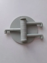 Gancho adhesivo giratorio sin costuras, soporte fuerte gancho adhesivo de cocina, colgador de pared, suministros de cocina y baño, envío directo