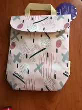 Sunveno-Bolsa de pañales para bebés, organizador reutilizable impermeable con impresiones de moda, bolsa de tela húmeda/seca, bolsa de almacenamiento para mamás, bolsa de pañales de viaje