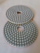 Uds 3/4 lijado disco de mojado almohadillas de pulido de diamante de granito, mármol pulidora de piedra Flexible de herramientas de mano