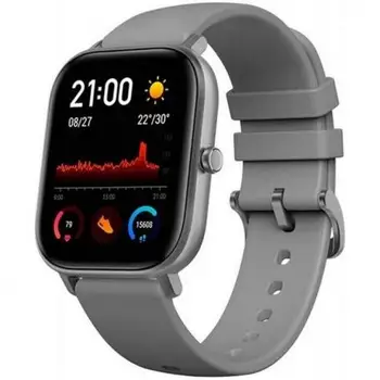 

SMART WATCH HUAMI AMAZFIT GTS GREY-1.65 '/4.19CM - BT 5.0-HEART RATE SENSOR-GPS-NOTIFICATIONS-