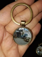 Llavero con foto personalizada, soporte para llaves con fotografía customizada de mamá, papá, bebé, niños, abuelo y padres, regalo de aniversario para familia