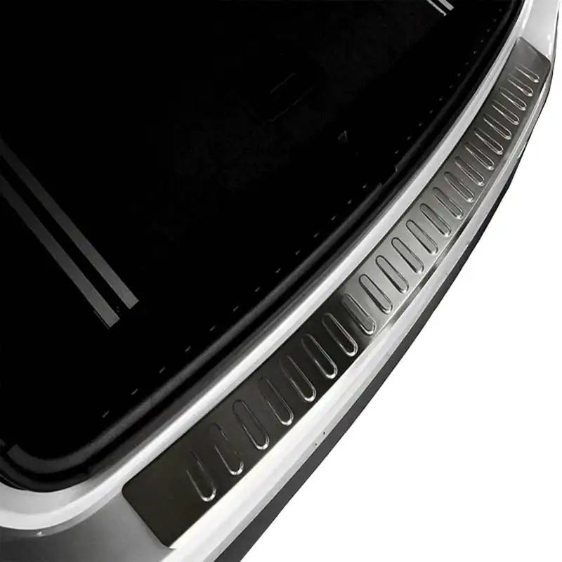 

Chrome Rear Bumper Protector Sill Scratch Guard Cover Stainless Steel fits Seat Arona SUV 2018-UP
