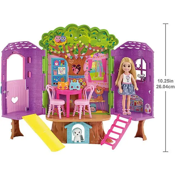 Игровой набор Barbie «Домик на дереве Челси»