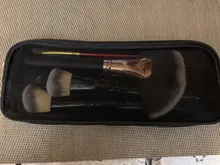 Uds cosmética bolsa de malla de estuche de brocha de maquillaje de viaje neceser organizador caso herramientas de belleza de almacenamiento de titular