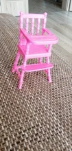 NK-muebles de muñeca de estilo mixto, silla de juguete, estante para zapatos, espejo deslizante para accesorios de la muñeca Barbie Kelly 1:12, juguetes artesanales 05 JJ