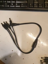 Cable divisor de enchufe de 12v CC 1 hembra A 2 3 4 5 6 8, Cable de alimentación macho, tira Led CCTV