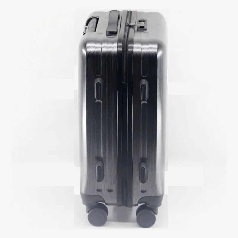 20" Carry-on Travel PC Luxury Suitcase On Silent Wheels Trolley Rolling Zipper Luggage Bag Boarding Case Valise