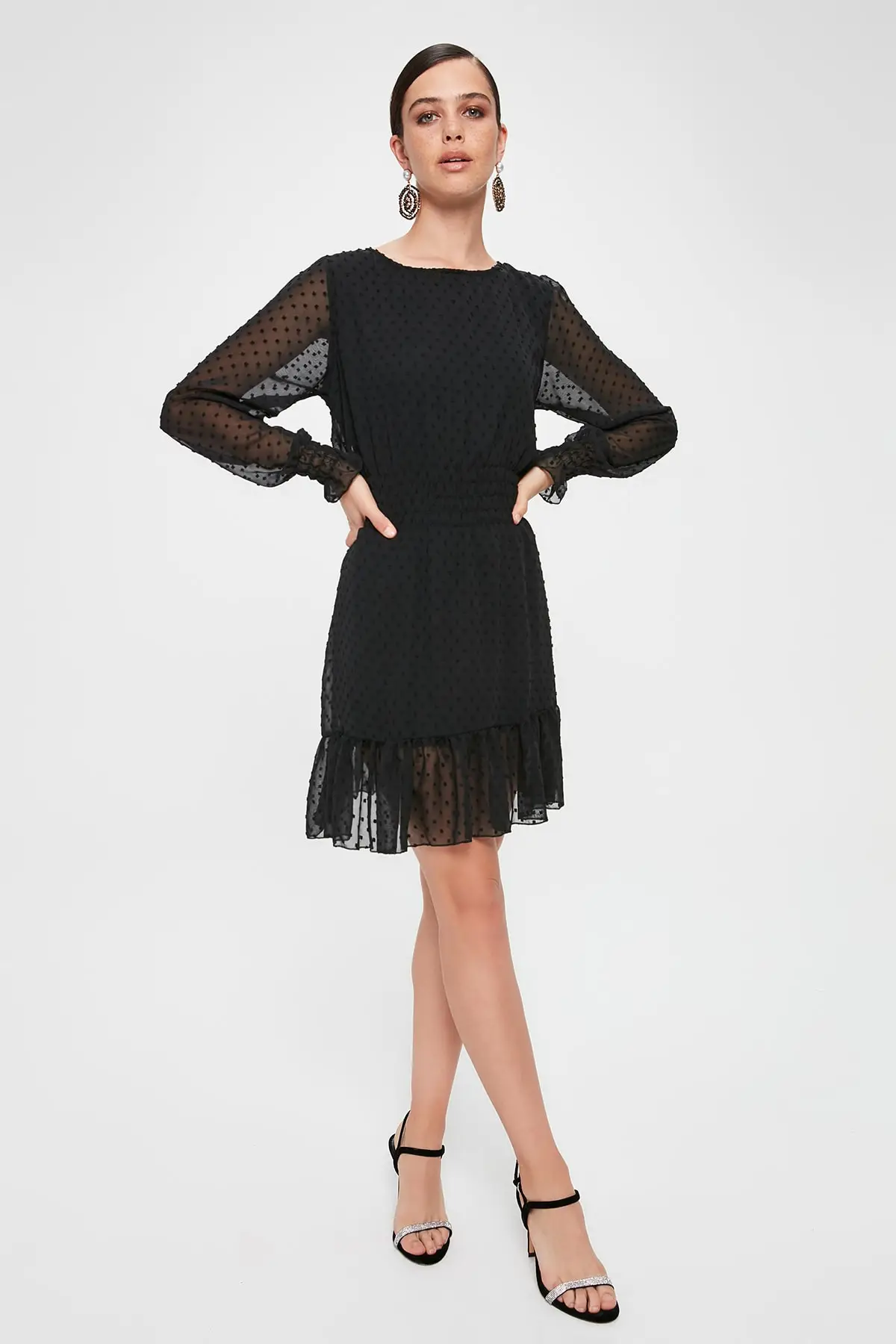 

Trendyol Fabric Featured Dress TPRAW20EL2206