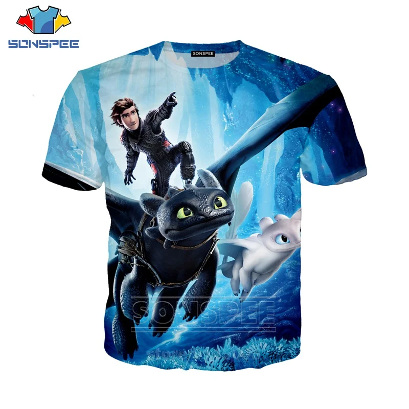 

Men Women Sweatshirt 3D Print Anime How to Train Your Dragon Astrid Hiccup T Shirt Short Sleeve Round Neck Top Pullover C012-03