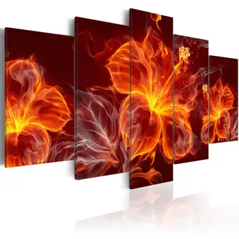 

Picture-burning flowers-100x50 cm