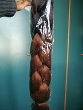 WonderLady-extensiones de pelo trenzado sintético, caja de trenzas de giro de 24 pulgadas, 100G, 120 colores, Ombre Jumbo, preestirado, venta al por mayor