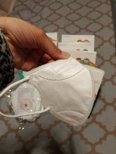 FFP2 Mascarillas KN95 máscara para niños 5 capas cara máscara KN95 para niñas niños respirador de protección de los niños KN95 máscaras Fit 2-9 años