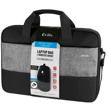 

E-Vitta Briefcase AND Wireless Mouse Black