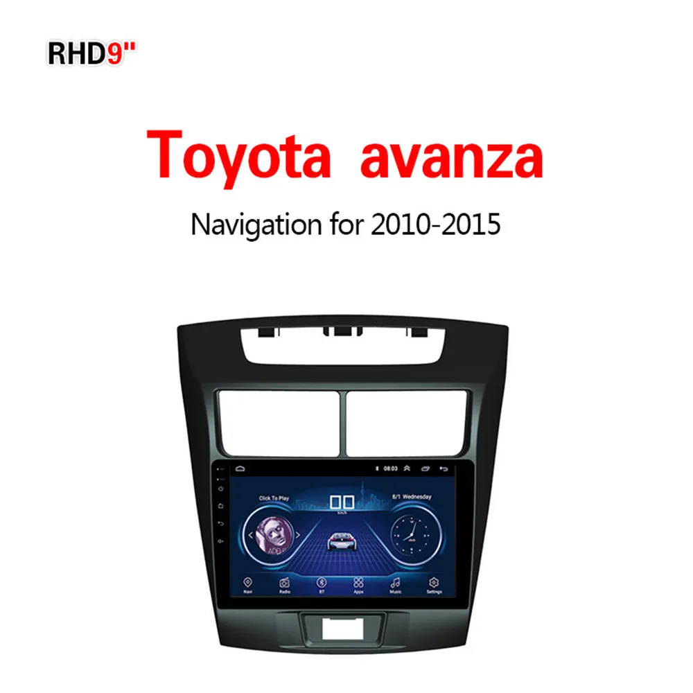 WIFI 1G16G Lionet gps навигация для автомобиля Toyota Avanza 2010- 9 дюймов RT1023X - Размер экрана, дюймов: WIFI 1G16G