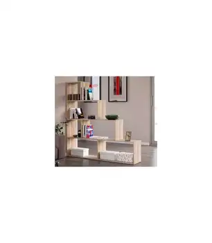 

White Mulk or oak low shelf.