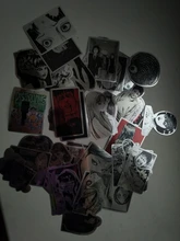 Pegatinas de Anime Tomie para bicicleta, grafiti de Horror, cómic Fujiang, para coche, motocicleta, monopatín, pegatina impermeable para ordenador portátil, 10/49 Uds.