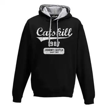 

Hood Sweatshirt Bico Baby Johnny Castle Bad Boy Catskill 1987 Film Cult 1 S
