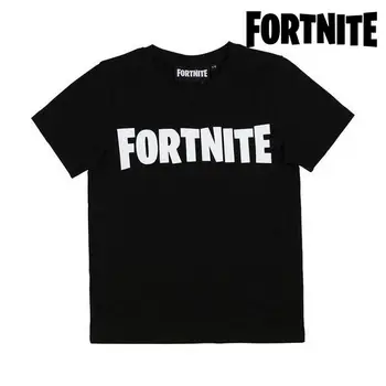 

Child's Short Sleeve T-Shirt Fortnite 75053 Black