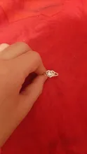 2020 Corazón en forma de anillos de cristal para la joyería de las mujeres plateado Zircon anillo de boda para mujeres bisutería Femme Anillos De Compromiso mujer nueva
