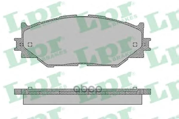 Колодки Тормозные Lexus Is220/Is250 05- Передние Lpr 05p1412 Lpr арт. 05P1412
