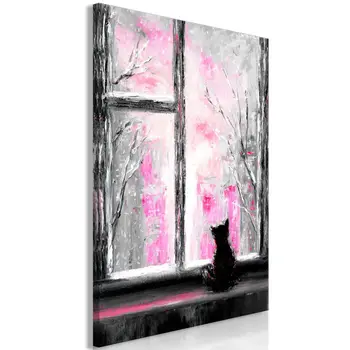 

Table Longing Kitty 1 piece Vertical Pink