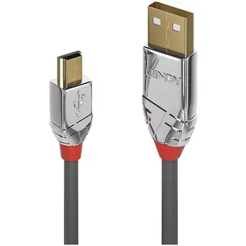 

Usb 2.0 cable Type A to Mini-b Chrome Line, 1 mLINDY7.94