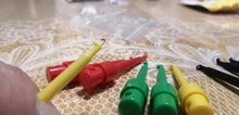 Clip-Grabber Probe Multimeter-Part Test-Clip Electrical-Testing-Hook 5-Color Round Smt/smd