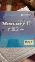 YINHE-Pips de goma Mercury II / MERCURY 2 para tenis de mesa, Original, para Ping Pong