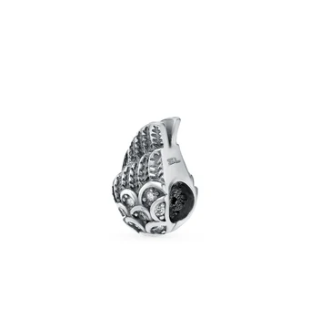 

Silver Pendant-charm with cubic zirconia sunlight sample 925