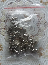 Studs DIY Belt Screw-Rivets Nail-Buckles Spikes-Decor Monk Metal Head Crafts Round Watchband